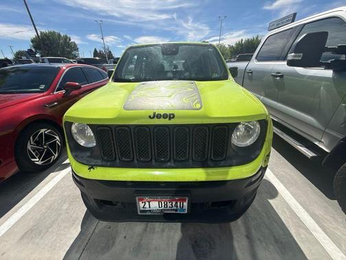 Hypergreen Clearcoat 2018 Jeep Renegade Sport