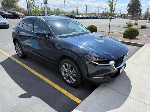 Deep Crystal Blue Mica 2022 Mazda CX-30 Premium Package