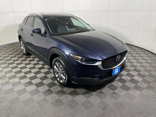 Deep Crystal Blue Mica 2022 Mazda CX-30 Premium Package