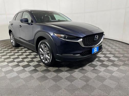 Deep Crystal Blue Mica 2022 Mazda CX-30 Premium Package