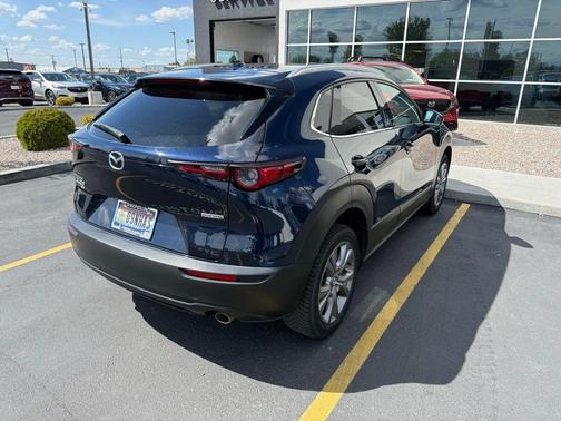 Deep Crystal Blue Mica 2022 Mazda CX-30 Premium Package