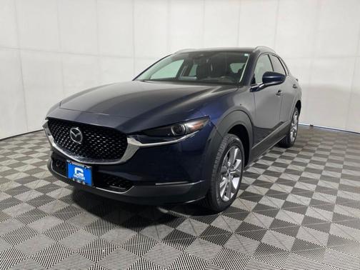 Deep Crystal Blue Mica 2022 Mazda CX-30 Premium Package