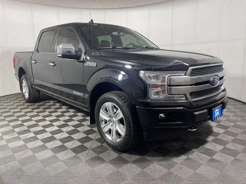 Black 2018 Ford F-150 Platinum