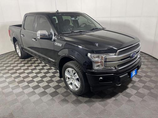 Black 2018 Ford F-150 Platinum