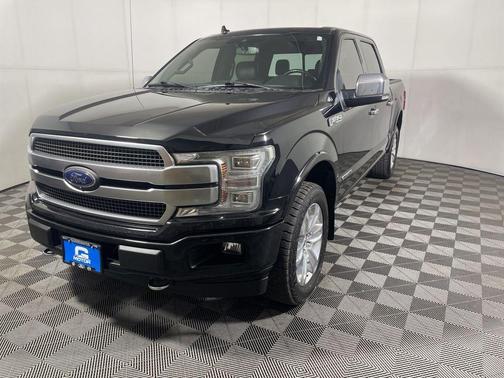 Black 2018 Ford F-150 Platinum