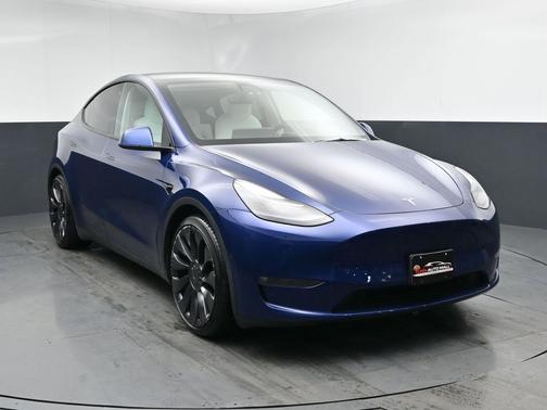 Deep Blue Metallic 2022 Tesla Model Y Performance Dual Motor All-Wheel Drive