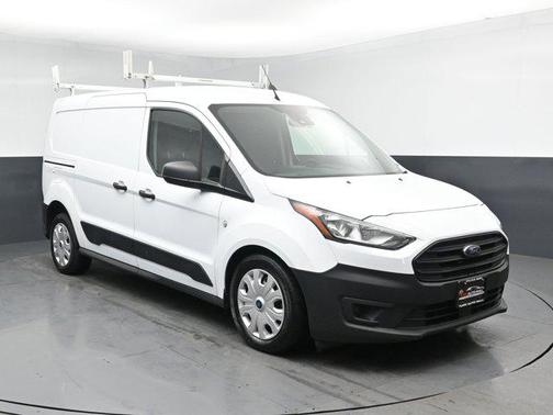 Frozen White 2022 Ford Transit Connect XL Cargo Van