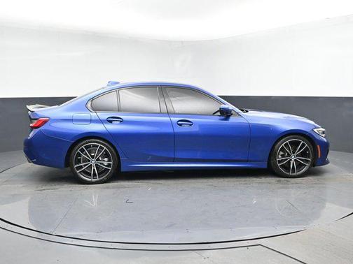 Blue 2019 BMW 330 330i