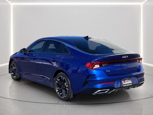 Sapphire Blue 2022 Kia K5 GT-Line