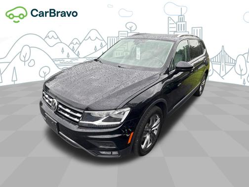 Deep Black Pearl 2021 Volkswagen Tiguan 2.0T SEL