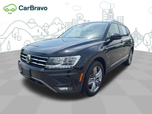 Deep Black Pearl 2021 Volkswagen Tiguan 2.0T SEL