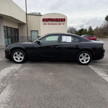 Pitch Black Clearcoat 2019 Dodge Charger SXT RWD