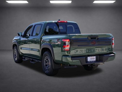 Green 2026 Nissan Frontier PRO-X