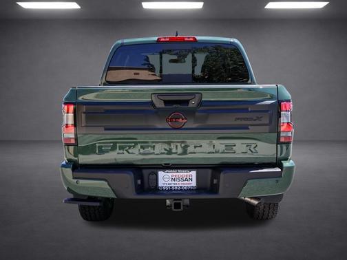 Green 2026 Nissan Frontier PRO-X