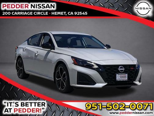 White 2026 Nissan Altima 2.5 SR