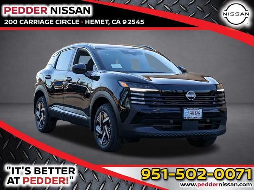 Super Black 2026 Nissan Kicks SV