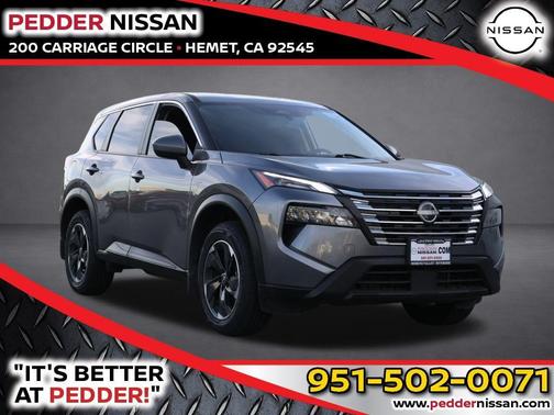 Gun Metallic 2024 Nissan Rogue SV