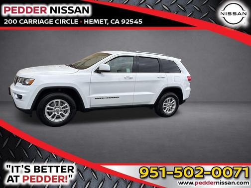 Bright White Clearcoat 2018 Jeep Grand Cherokee Laredo
