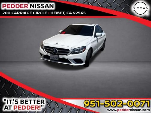 White 2019 Mercedes-Benz C-Class C 300