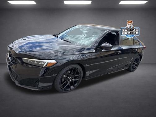 Gray 2025 Honda Civic Sport