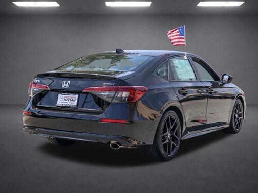 Gray 2025 Honda Civic Sport