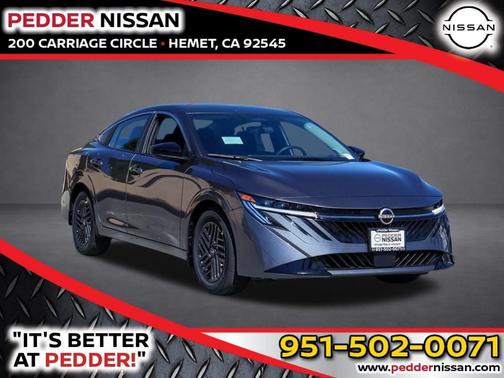 Gun Metallic 2026 Nissan Sentra SV
