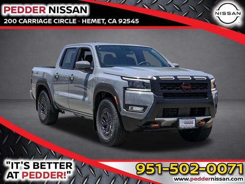 Boulder Gray Metallic 2026 Nissan Frontier PRO-X