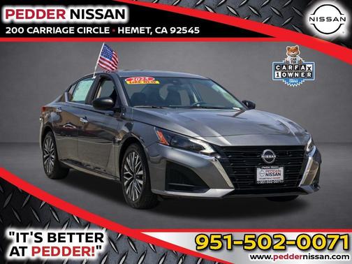 Gun Metallic 2025 Nissan Altima SV