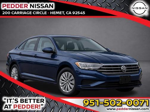 Silk Blue Metallic 2019 Volkswagen Jetta 1.4T S