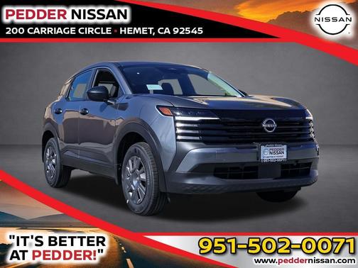 Gun Metallic 2026 Nissan Kicks S