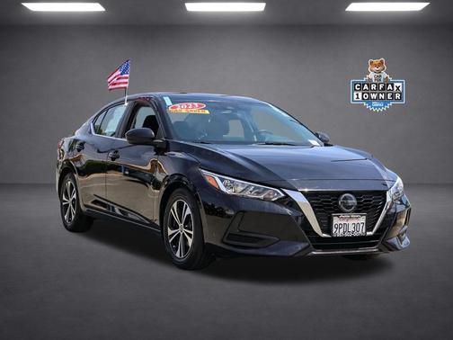 Black 2023 Nissan Sentra SV