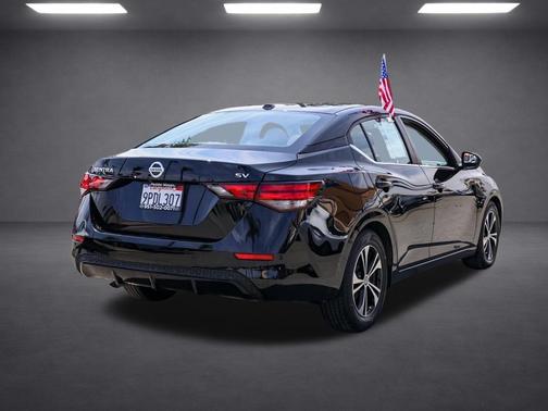 Black 2023 Nissan Sentra SV