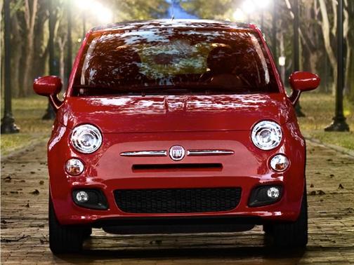 Verde Chiaro 2015 FIAT 500 Sport