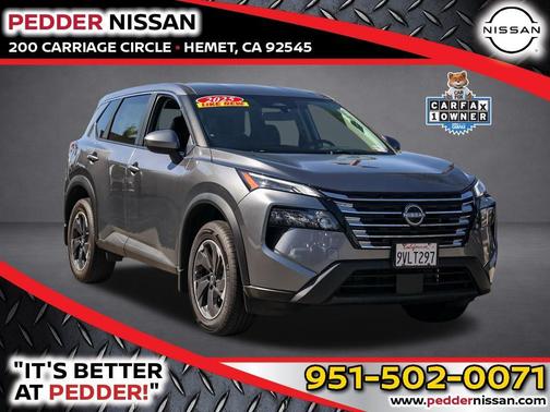 Gun Metallic 2025 Nissan Rogue SV