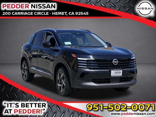 Super Black 2026 Nissan Kicks SV