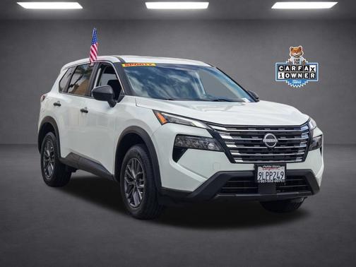 Glacier White 2024 Nissan Rogue S
