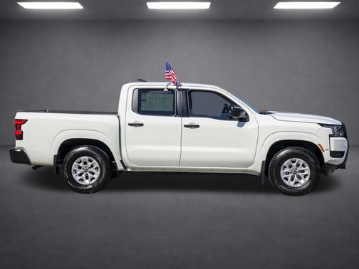 Glacier White 2025 Nissan Frontier S