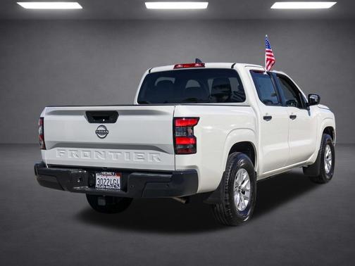 Glacier White 2025 Nissan Frontier S