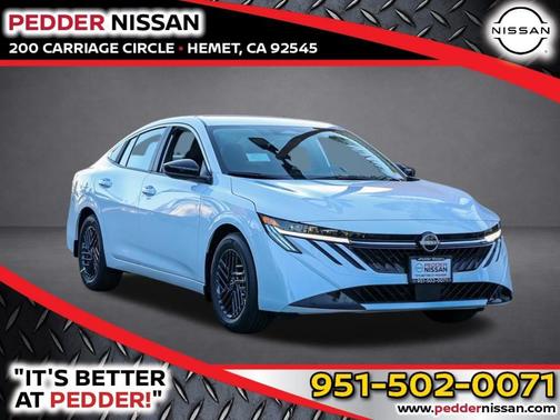 Cloud White 2026 Nissan Sentra SV