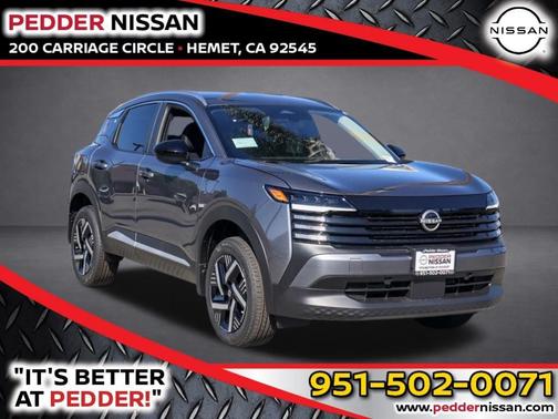 Gun Metallic 2026 Nissan Kicks SV