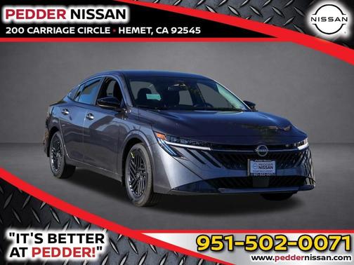 Gun Metallic 2026 Nissan Sentra SV