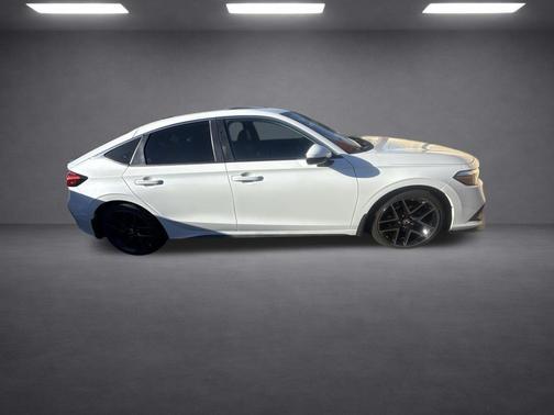 Platinum White 2024 Honda Civic Sport Touring