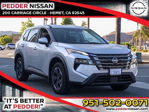 Brilliant Silver Metallic 2024 Nissan Rogue SV