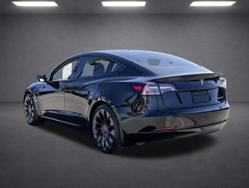 Black 2021 Tesla Model 3 Performance