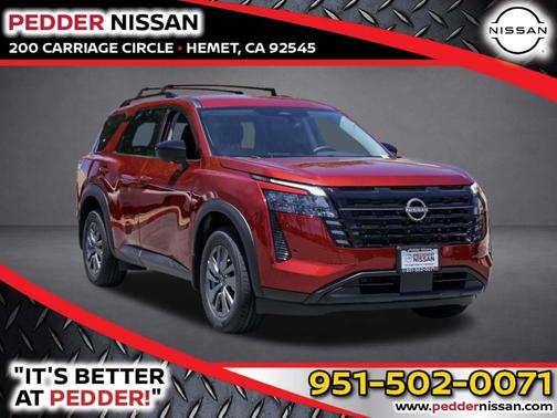 Scarlet Ember 2026 Nissan Pathfinder SV