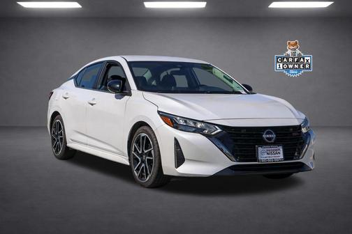 Aspen White 2025 Nissan Sentra SR