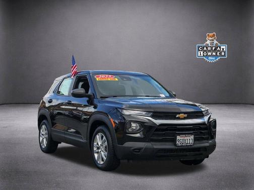 Mosaic Black Metallic 2023 Chevrolet Trailblazer LS