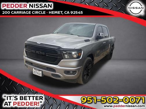 Billet Silver Metallic Clearcoat 2020 RAM 1500 Big Horn