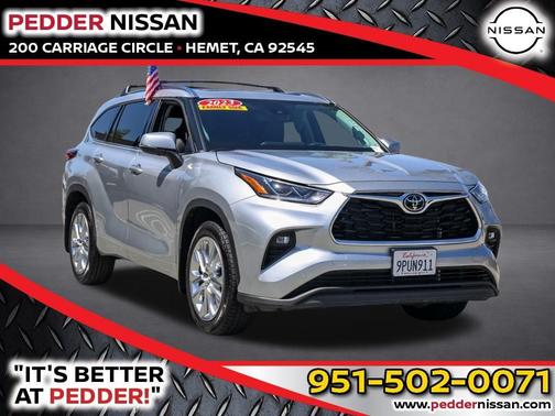Celestial Silver Metallic 2023 Toyota Highlander Limited