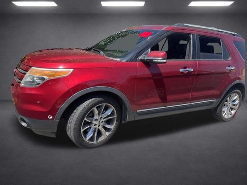 Red 2013 Ford Explorer Limited